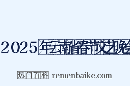 2025年云南省春节文艺晚会是什么意思的图片